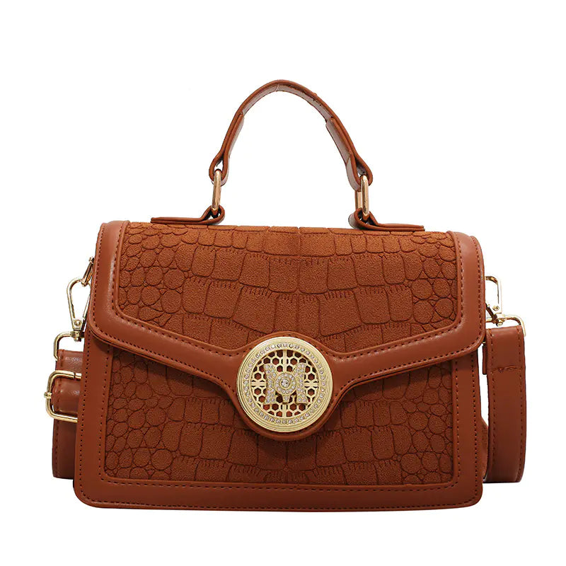 Small Square Handbag for Women - Shoulder Messenger Bag