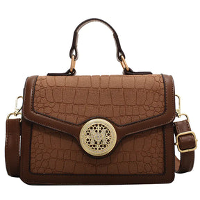Small Square Handbag for Women - Shoulder Messenger Bag